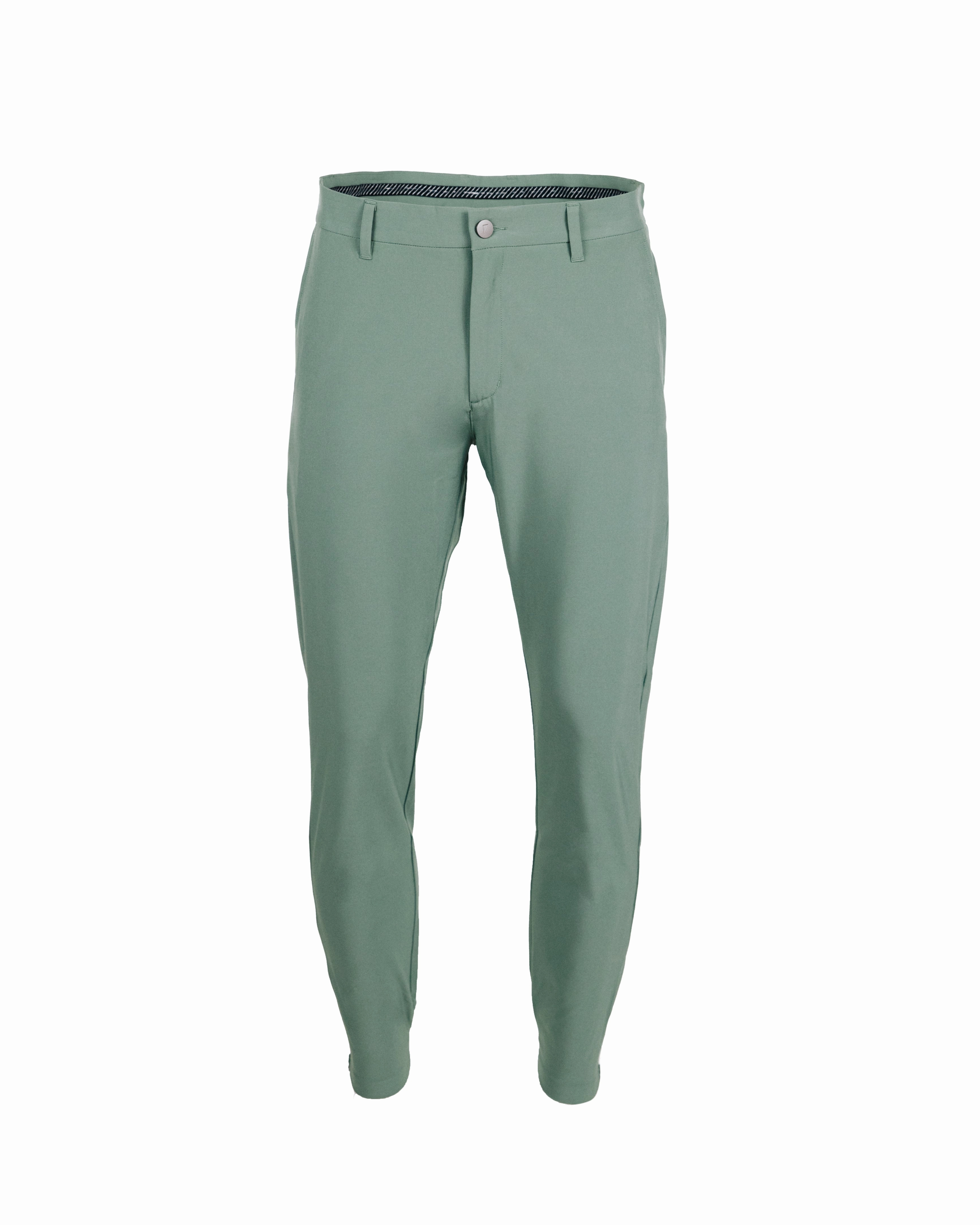 Body Sculpting Stylish Layers Men's Sage Green Golf Jogger
