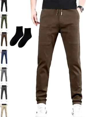 Mencomfy Cargo Pants, Multipants - High Stretch Multi-Pocket Durable Cargo Pants, for Men