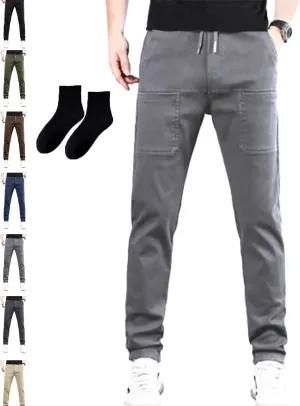 Mencomfy Cargo Pants, Multipants - High Stretch Multi-Pocket Durable Cargo Pants, for Men