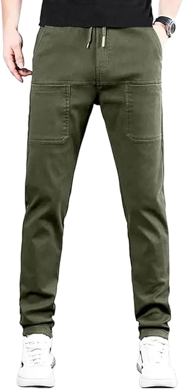 Mencomfy Cargo Pants, MultiPants - High Stretch Multi-Pocket Durable Cargo Pants Waterproof | High Elasticity