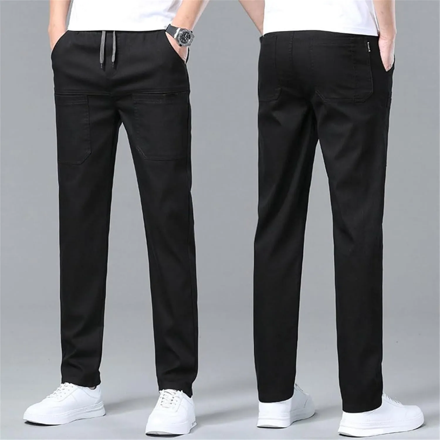 Mencomfy Cargo Pants, MultiPants - High Stretch Multi-Pocket Durable Cargo Pants Waterproof | High Elasticity