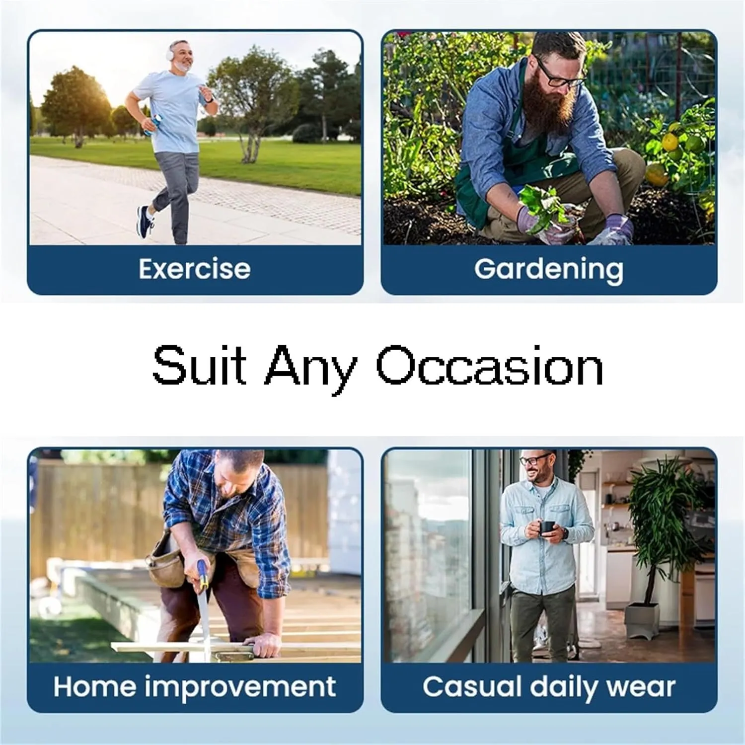Mencomfy Cargo Pants, MultiPants - High Stretch Multi-Pocket Durable Cargo Pants Waterproof | High Elasticity