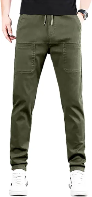 Mencomfy - High Stretch Multi-Pocket Durable Cargo Pants Men's