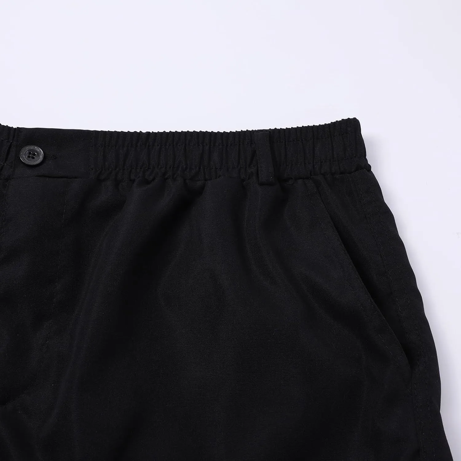Men's Casual Cargo Sweatpants Multi Pocket Up Solid Color Warm Plush Woven Cargo Hiking Workout Joggers Sweatpants