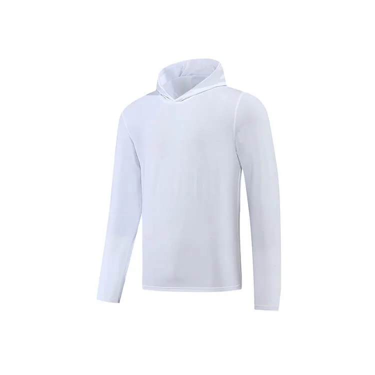 Men's Dry Fit Moisture Wicking Long Sleeve Active Athletic Hoodie Pullover