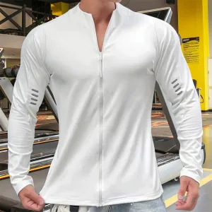 Men's Fitness Hooded Sportswear - Training Sweatshirt & Casual Jacket