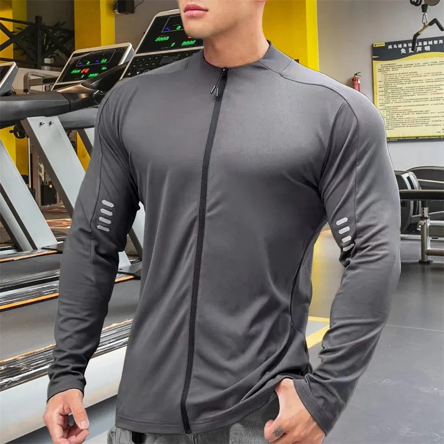Men's Fitness Hooded Sportswear - Training Sweatshirt & Casual Jacket