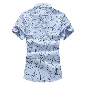 Mens Geo Print Shirt