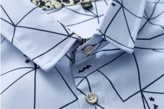 Mens Geo Print Shirt
