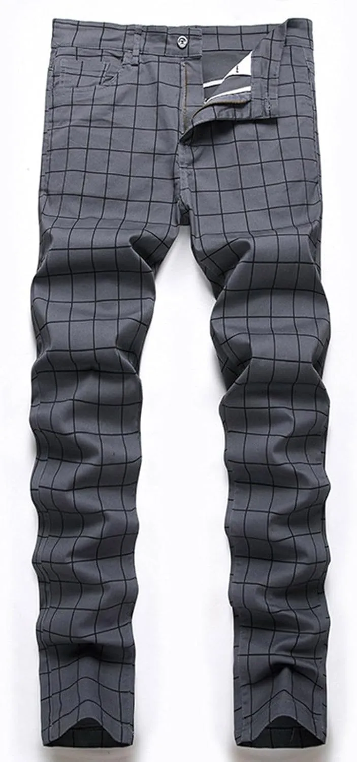 Mens Jeans Straight Leg Jeans Soft Denim Jeans Vintage Relaxed Fit Skateboard Jeans Printed Patchwork Baggy Pants