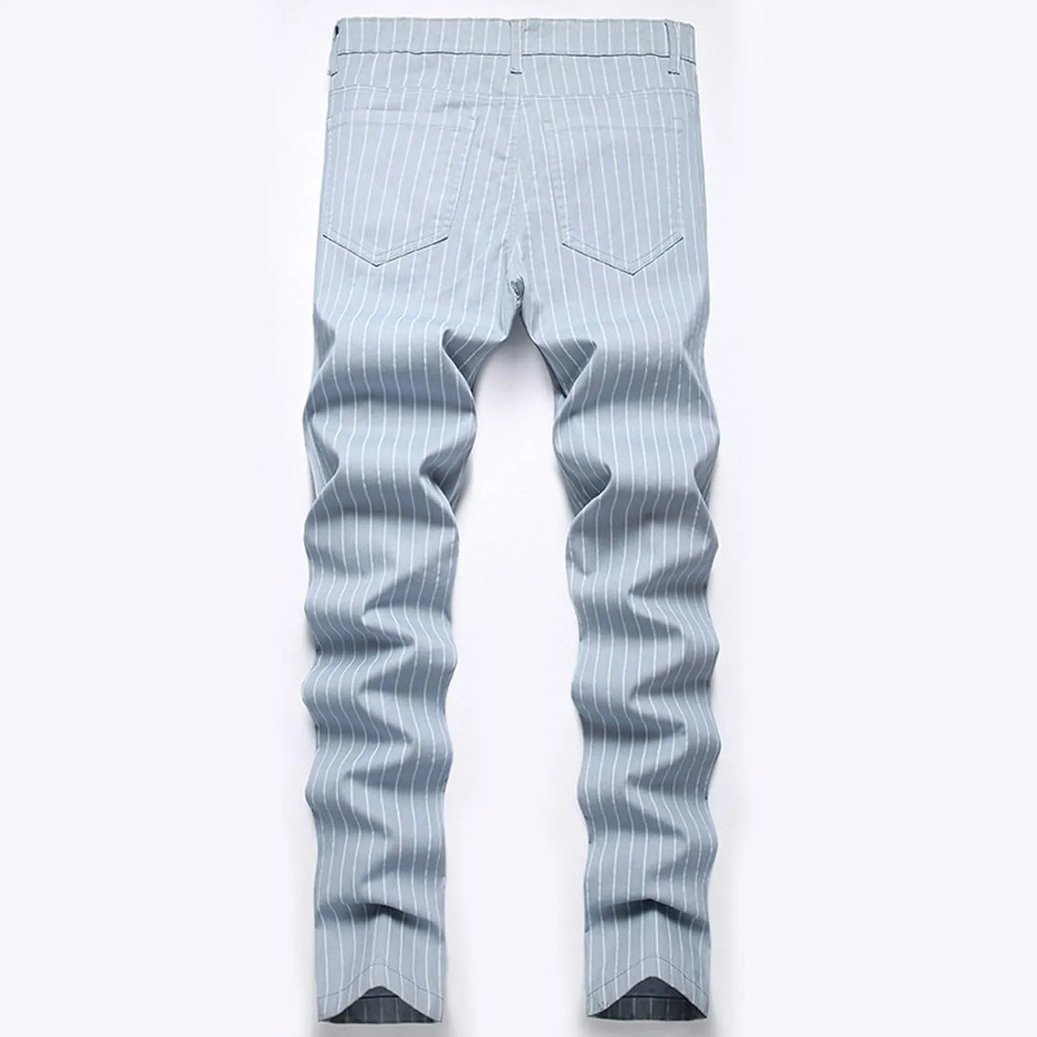Mens Jeans Straight Leg Jeans Soft Denim Jeans Vintage Relaxed Fit Skateboard Jeans Printed Patchwork Baggy Pants