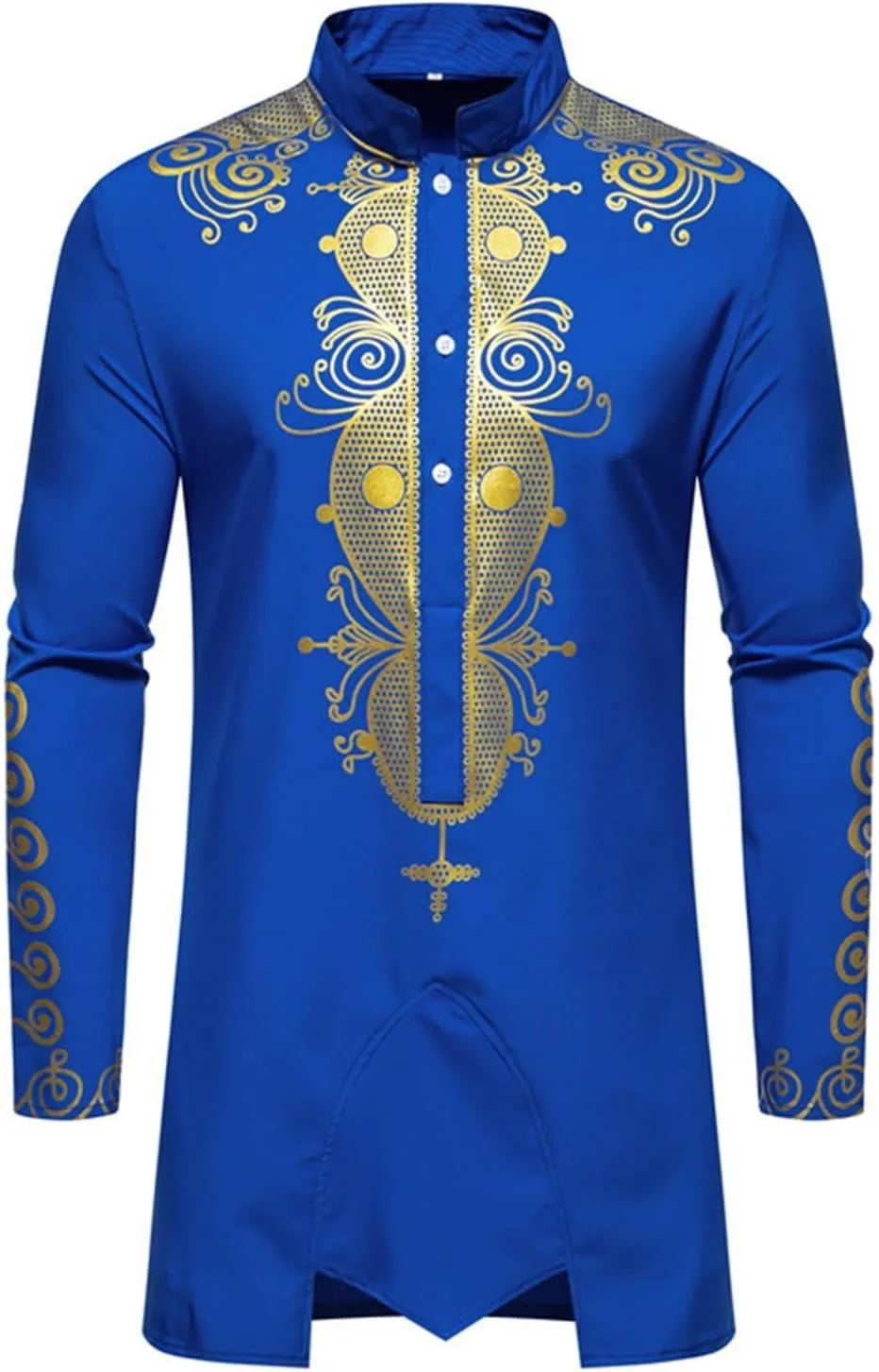 Men's Kaftan Robe Muslim Wrinkle Two Suit Cardigan and Pants Set Men Islamic Caftan Robe Kaftan Ramadan Jubbah 2024
