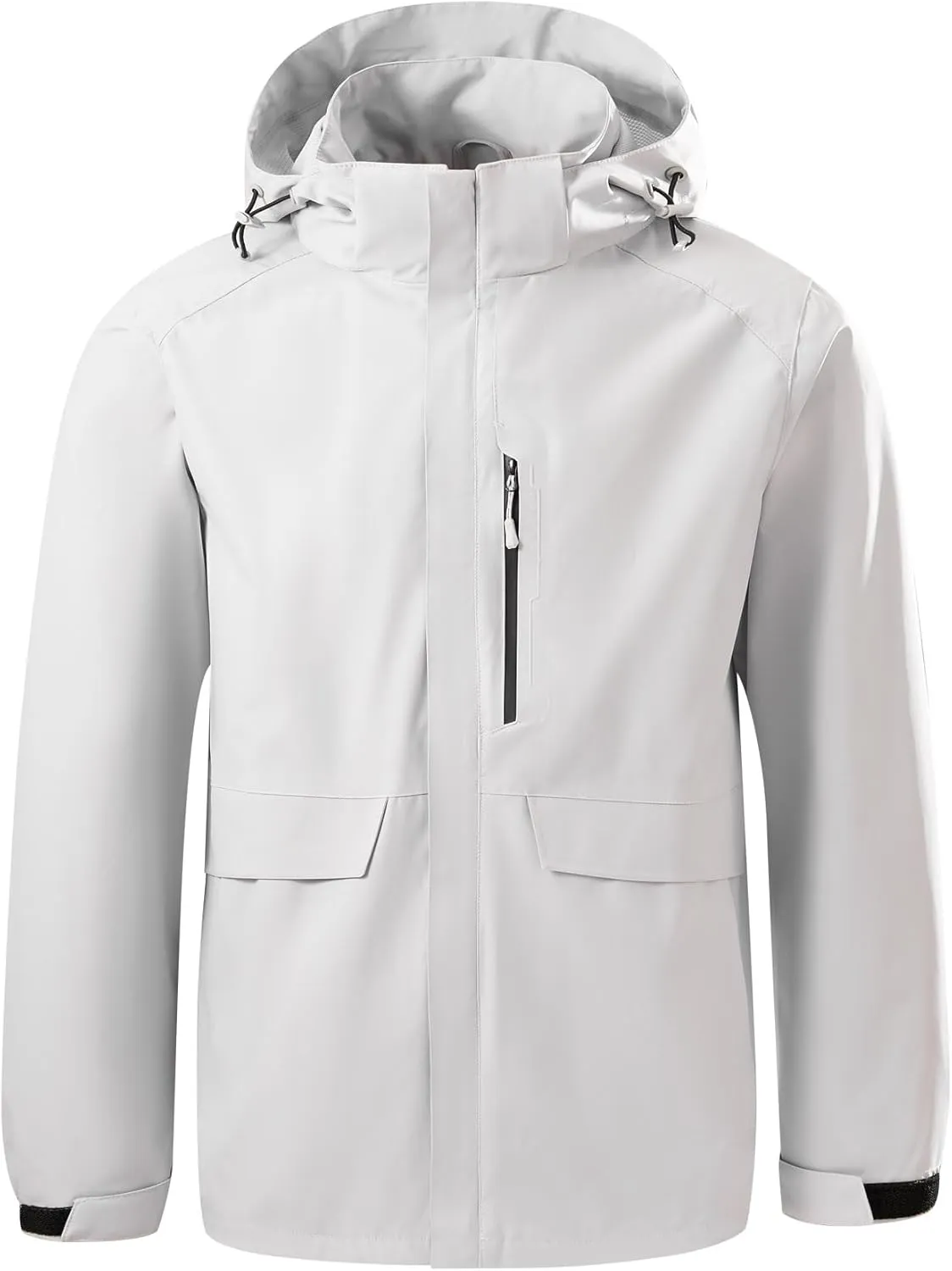 Men's Lightweight Windproof Waterproof Softshell Jacket for Commuting Camping Hiking Outdoor Sports