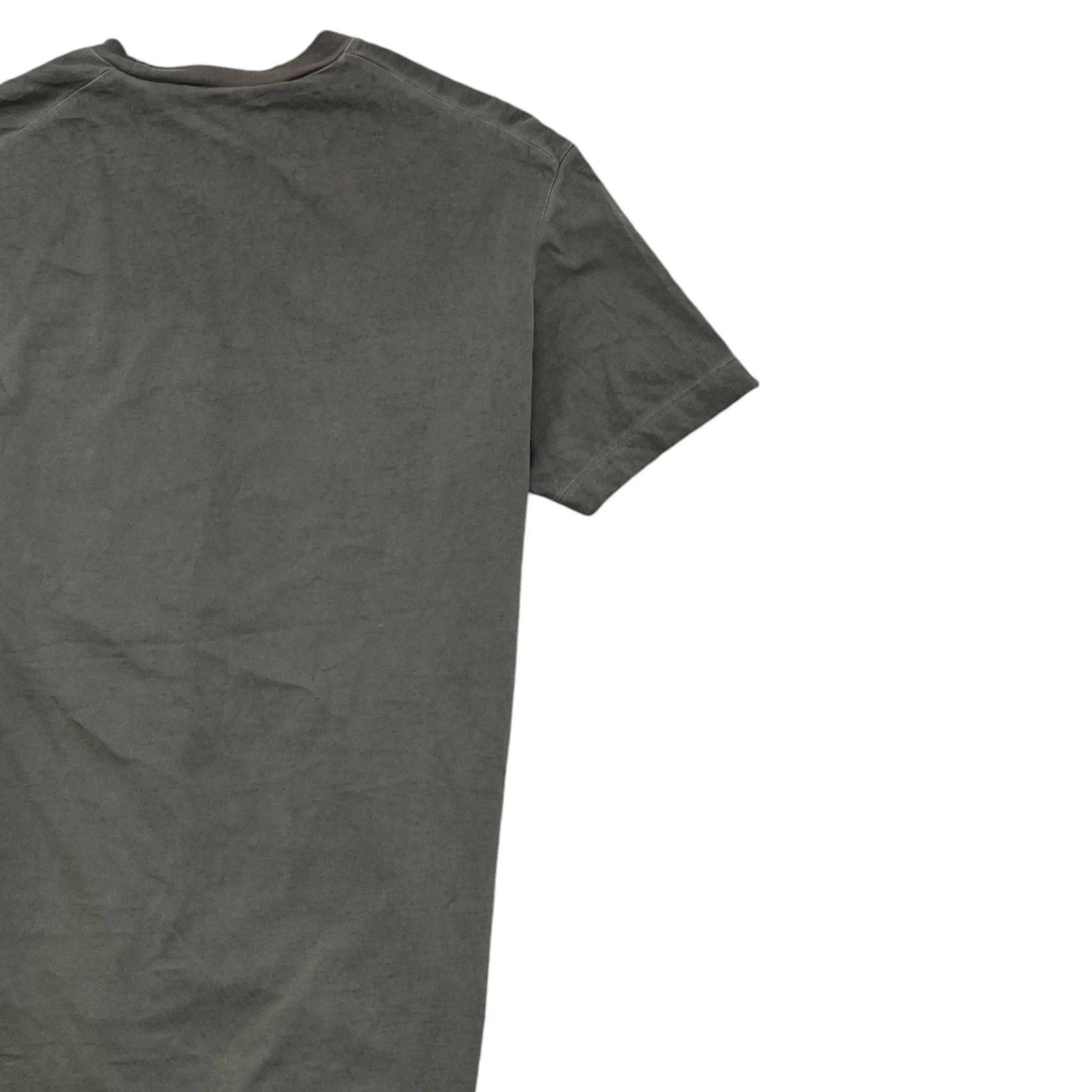 Men's Logo Short Sleeve Shirt Grey Size M