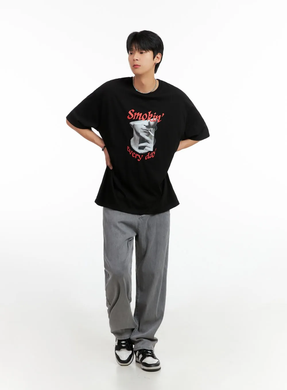 Men's Loose Fit Jeans IG402