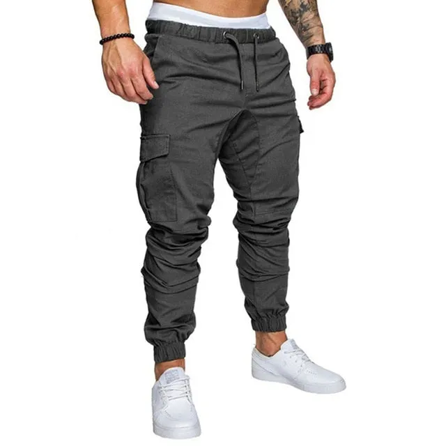 Mens Multi-pocket Cargo Pants