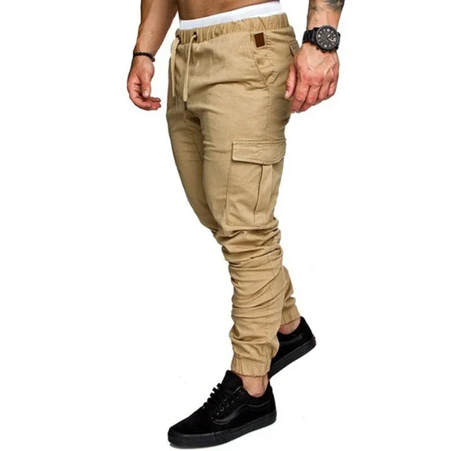 Mens Multi-pocket Cargo Pants