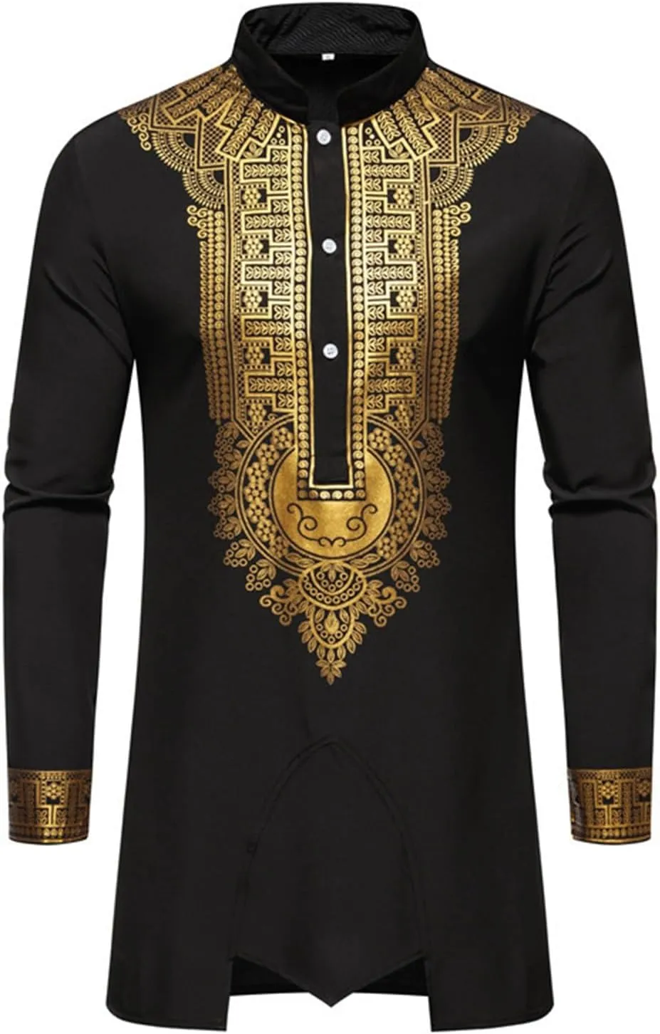Men's Muslim Durable Kaftan Robe Two Suit Cardigan and Pants Set Kaftan Muslim Men Robe Middle East Kaftan Dresses