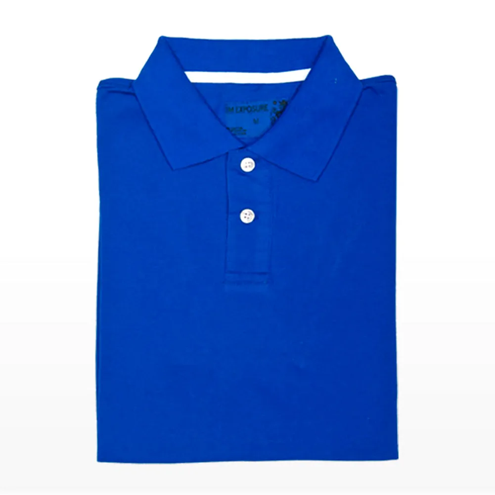 Men's Polo Shirt Casual Cotton Blend Short Sleeve Jersey Casual Plain T-Shirt