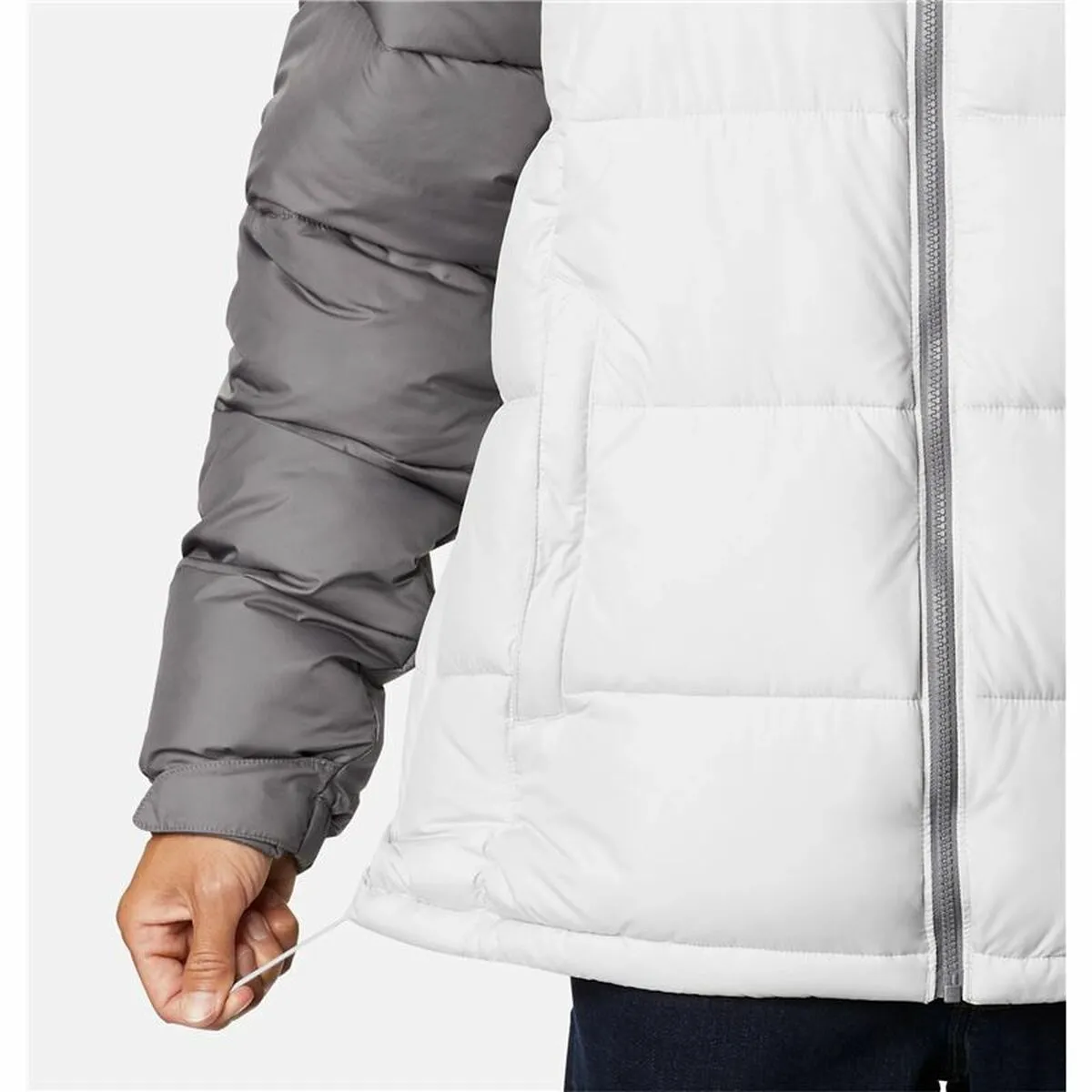 Men'S Sports Jacket Columbia Pike Lake White/Grey