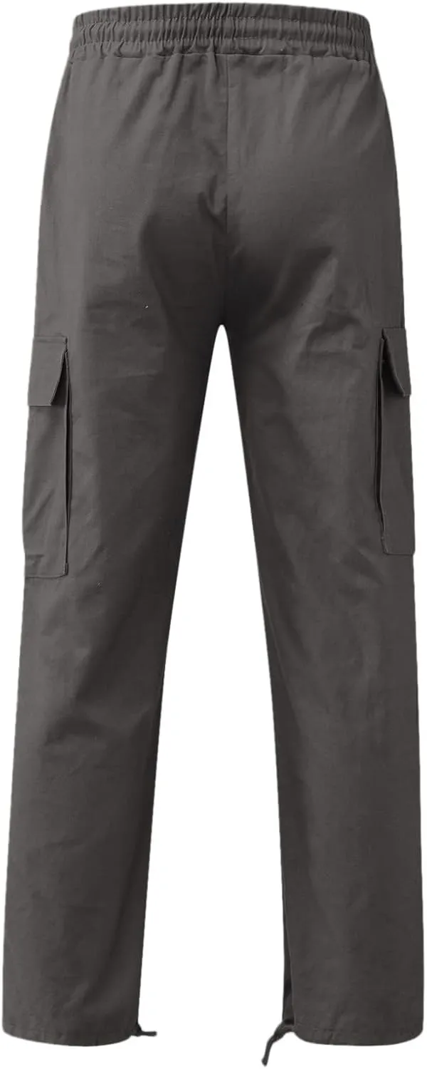 Mens Sweatpants with Pockets Sweatpants Thicken Active Jogging Workout Trousers Casual Cargo Pants Sweatpants for Men