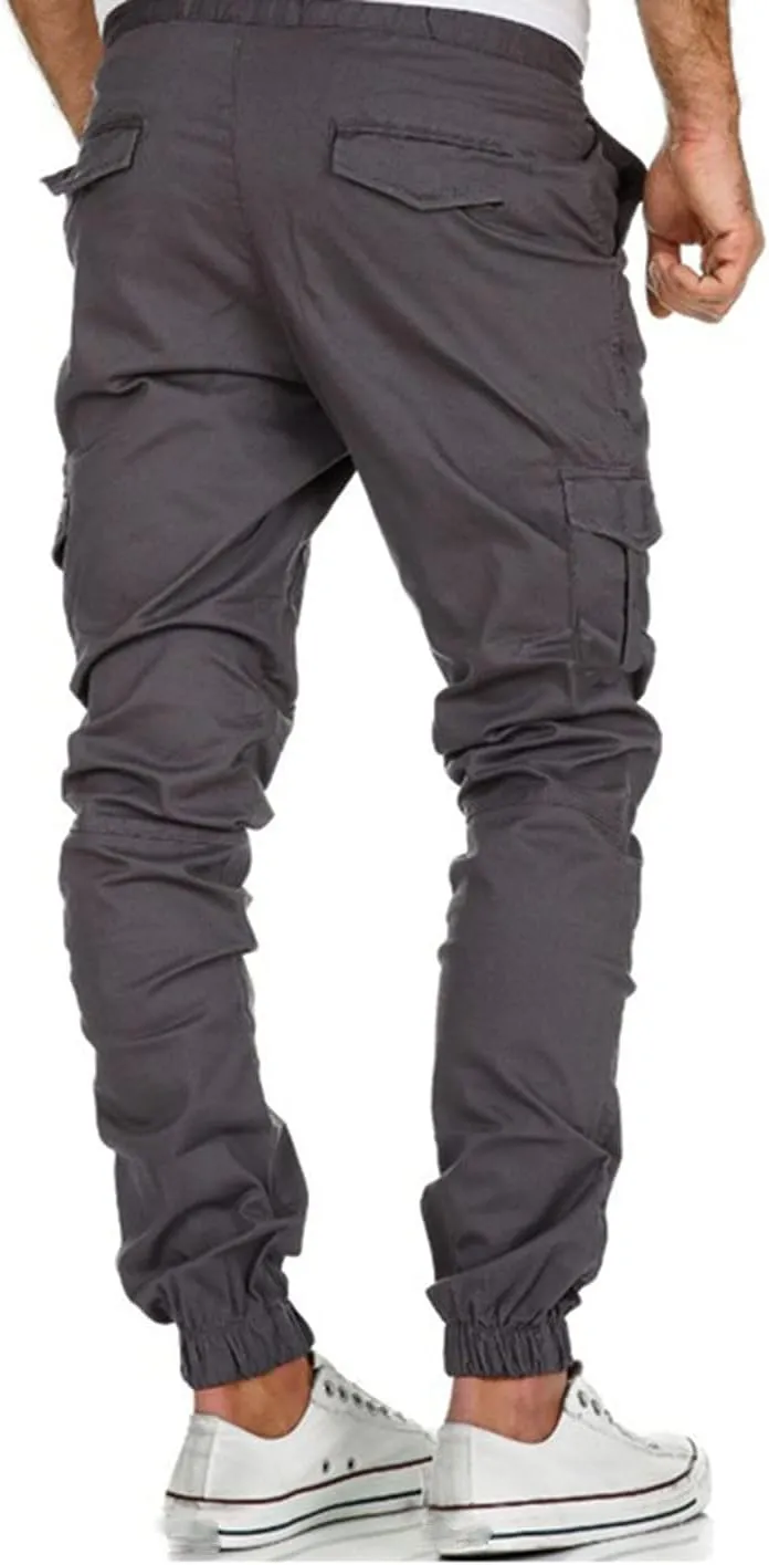 Mens Sweatpants with Pockets Tactical Pants Rip-Stop Hiking Pants Sweatpants Men Men's Sweatpants Overalls Drawstring