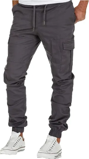 Mens Sweatpants with Pockets Tactical Pants Rip-Stop Hiking Pants Sweatpants Men Men's Sweatpants Overalls Drawstring
