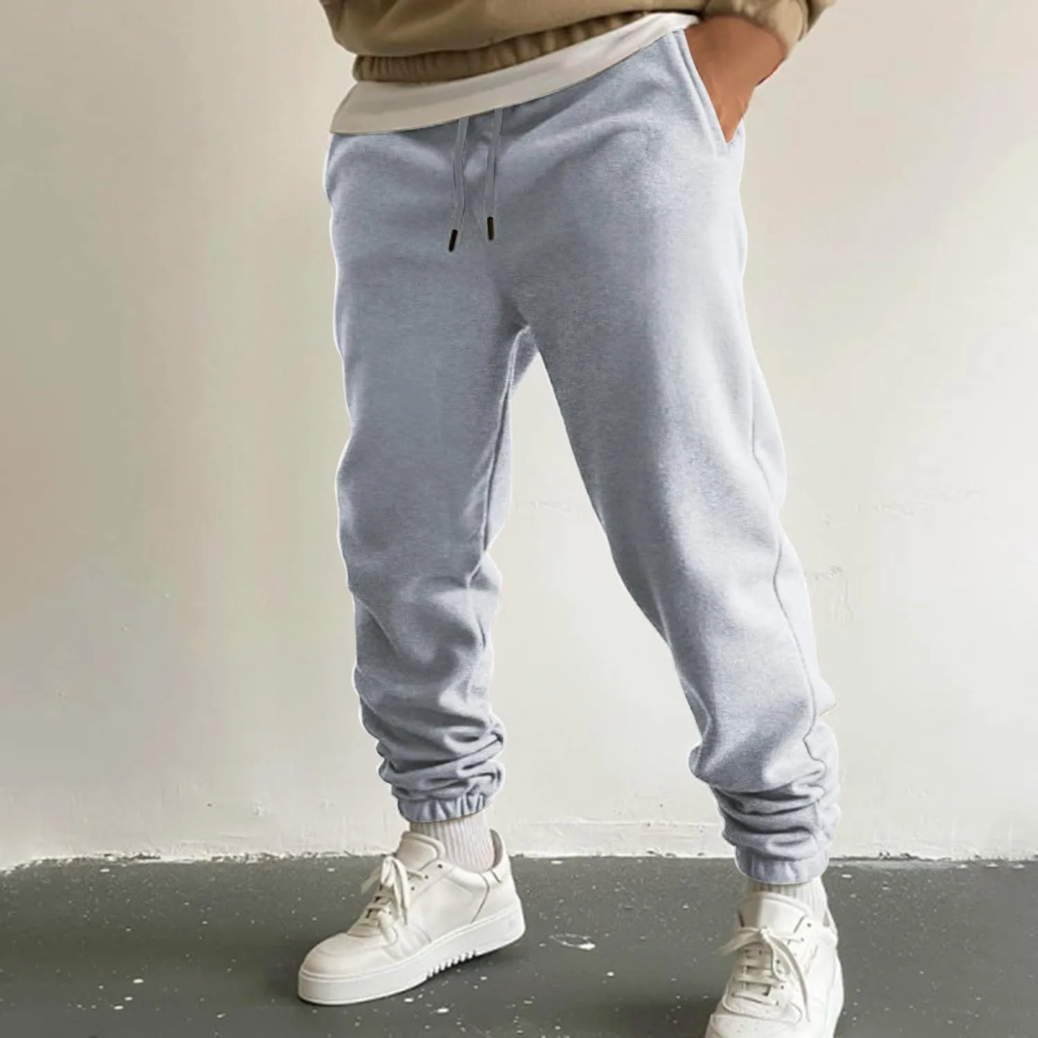 Mens Workout Cargo Sweatpants Men Big and Tall Mens Joggers Sweatpants Slim Fit Mens Athletic Jogger Pants Sweatpants