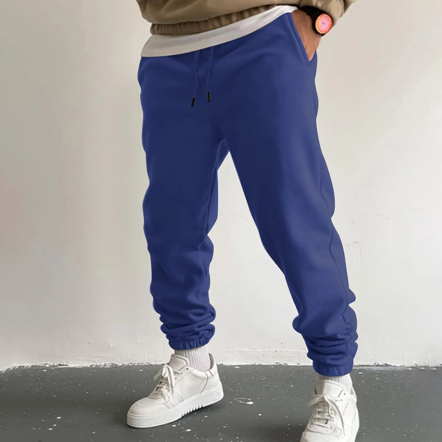 Mens Workout Cargo Sweatpants Men Big and Tall Mens Joggers Sweatpants Slim Fit Mens Athletic Jogger Pants Sweatpants
