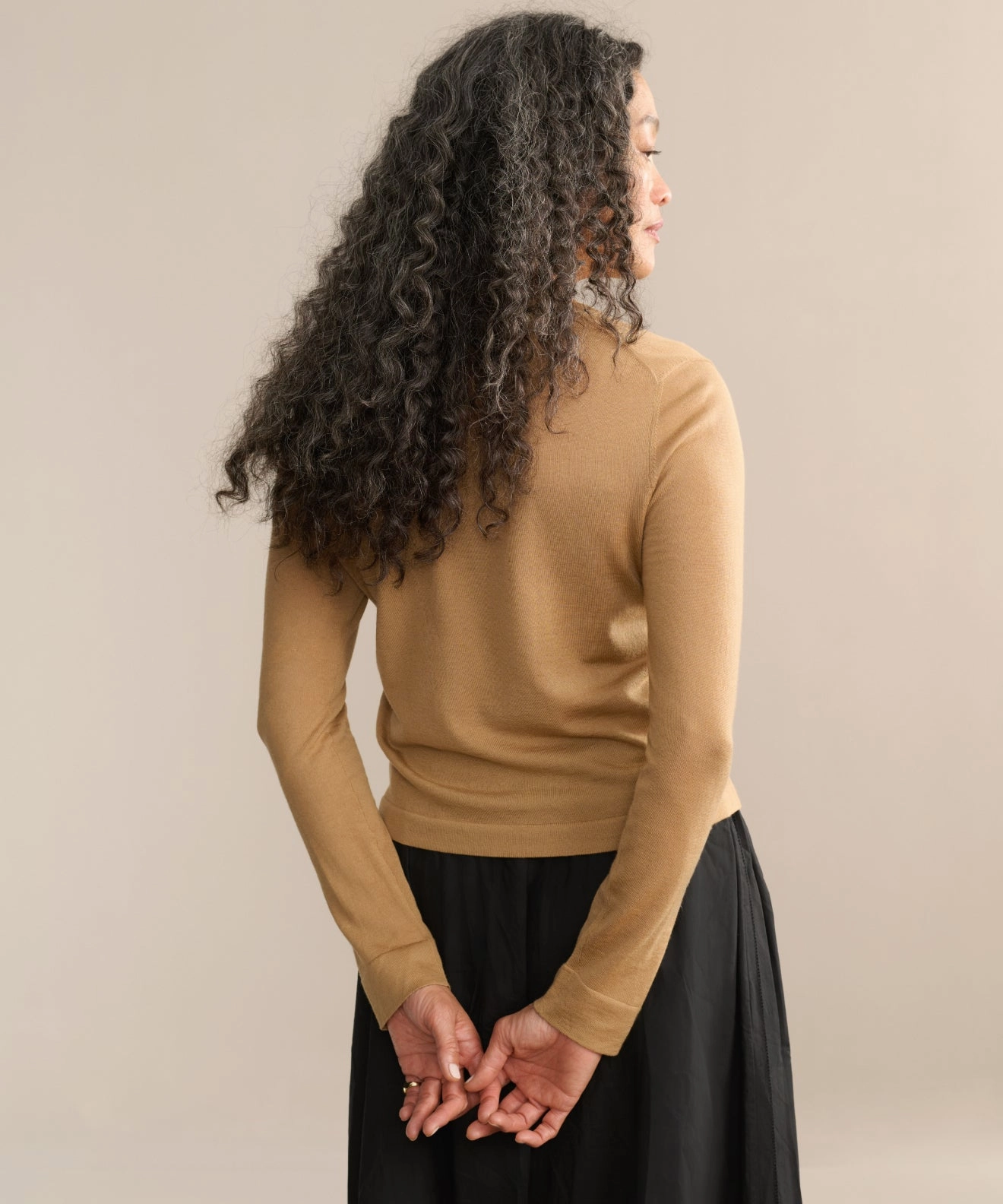 Mercer Crewneck StretchFabric ContrastStitching