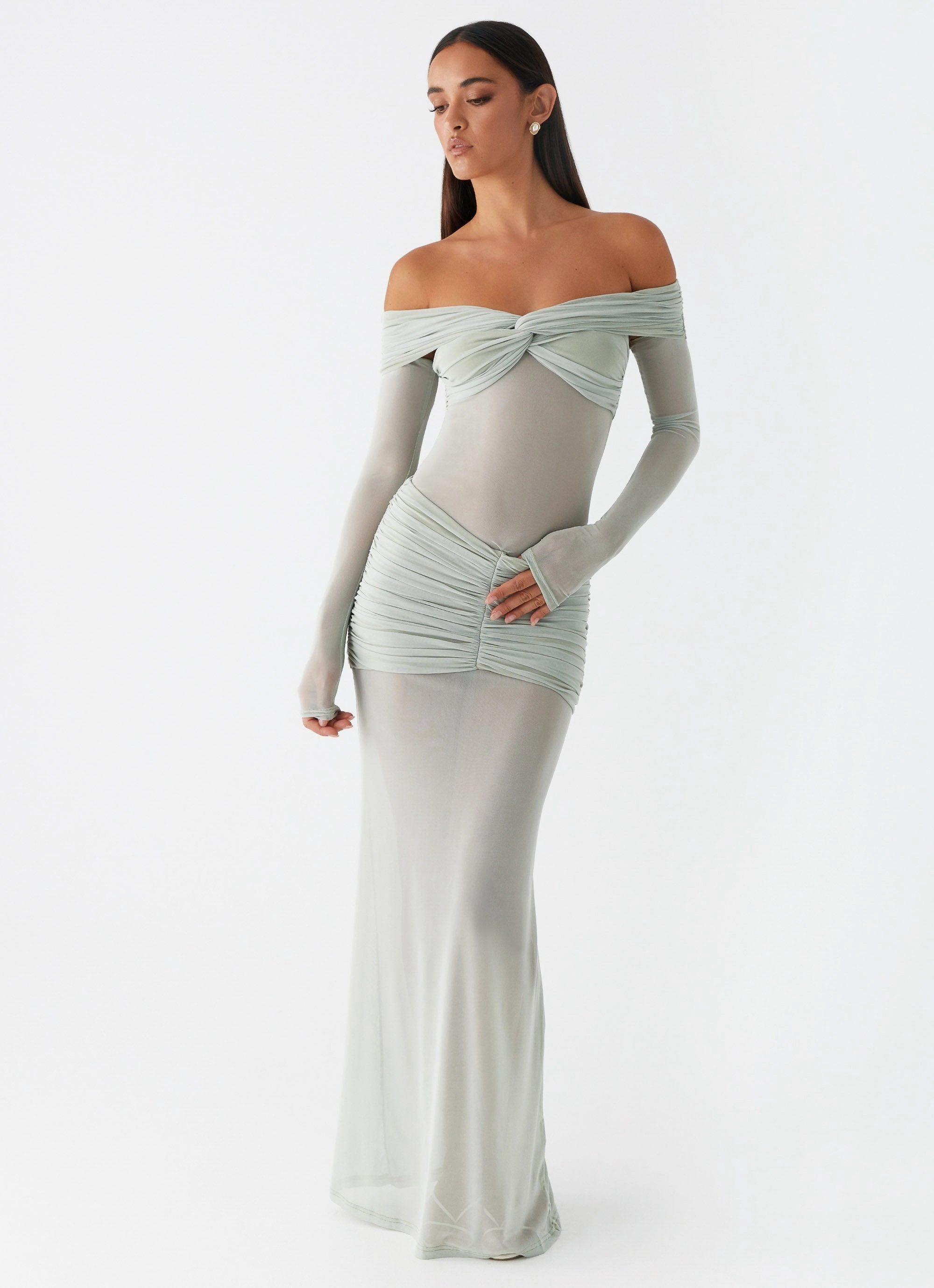 Mercy Maxi Dress - Sage Perfect Wearable
