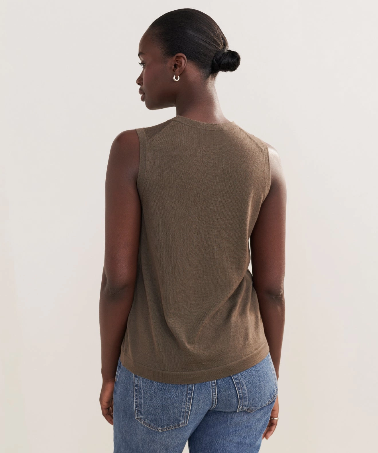 Merino Tank MinimalistAesthetic TaglessCollars