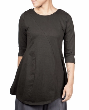 Layered Collar Structure Classic Hoodie Mermaid Top CL