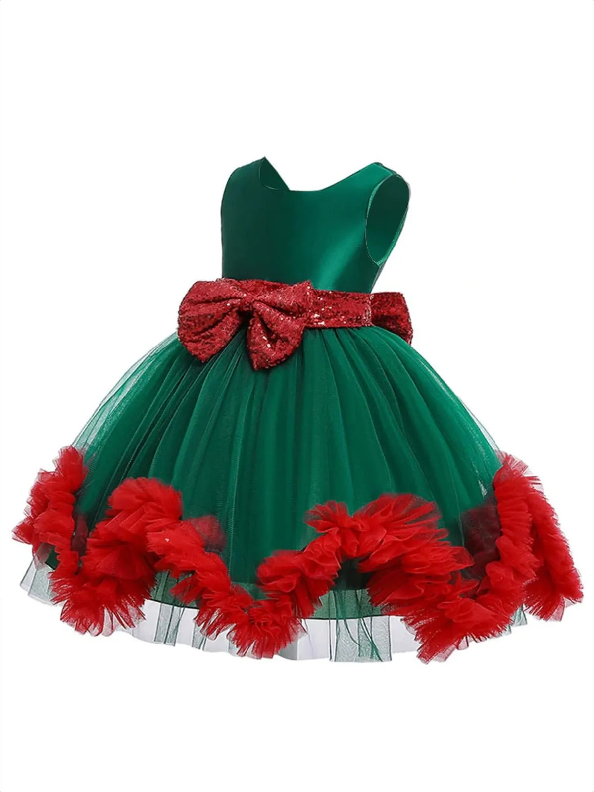 Merry Mistletoe Holiday Princess Dress