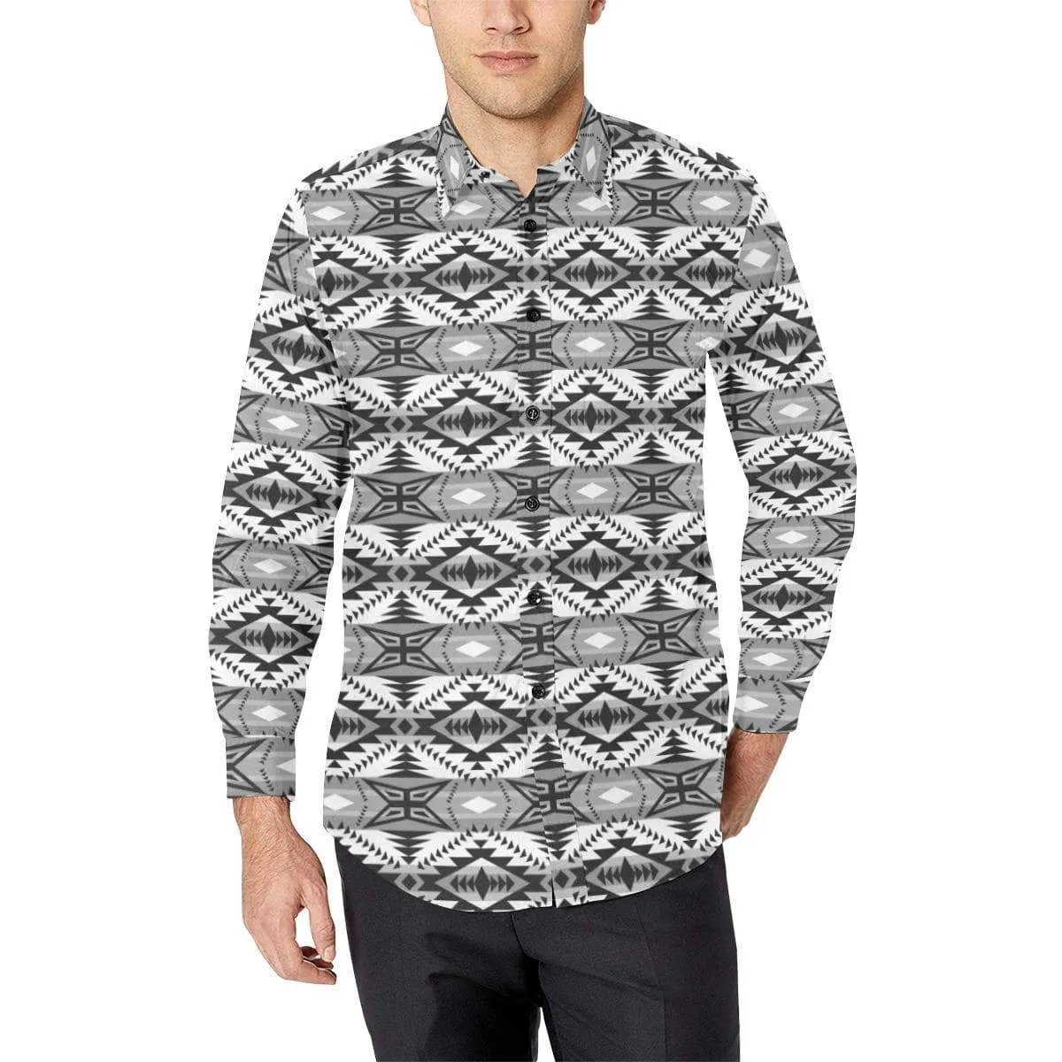 Mesa War Party Men's Casual Dress Shirt