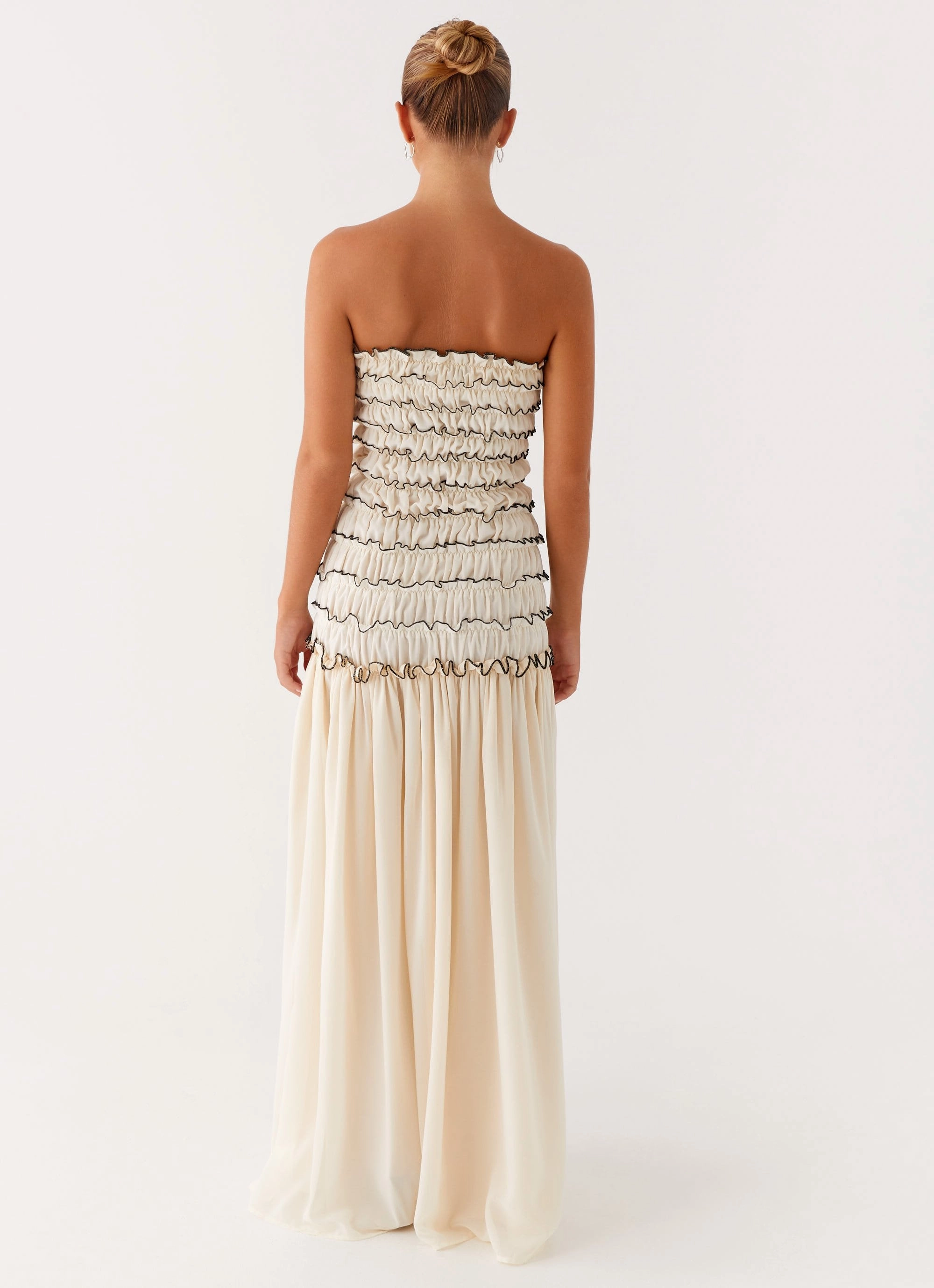 Mood Booster Zariah Maxi Dress - Ivory