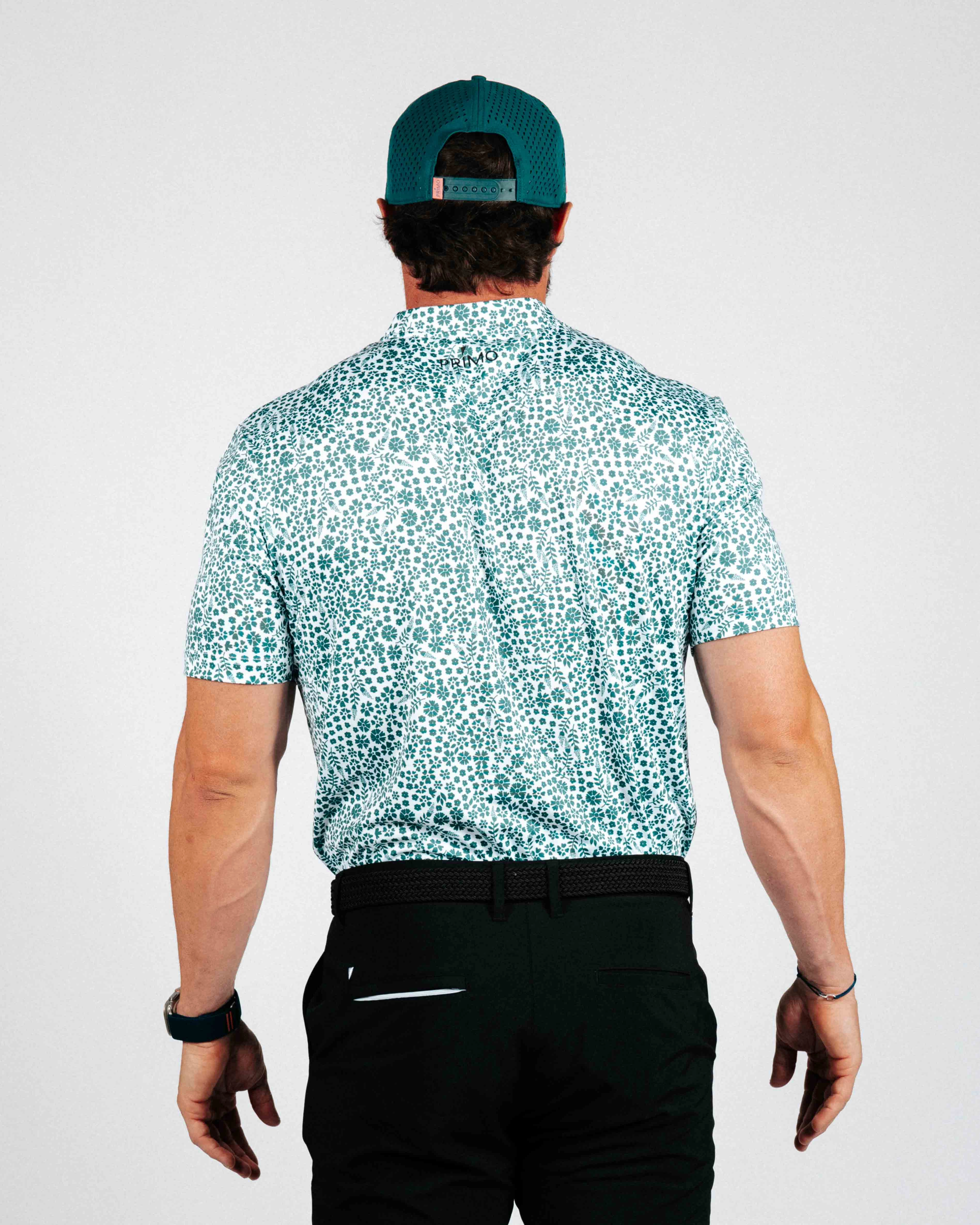 Microfloral Blade Polo Stylish Look