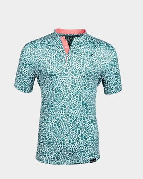 Quick Dry Tech Microfloral Blade Polo
