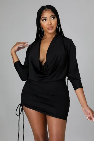 MIDNIGHT DRESS | BLK