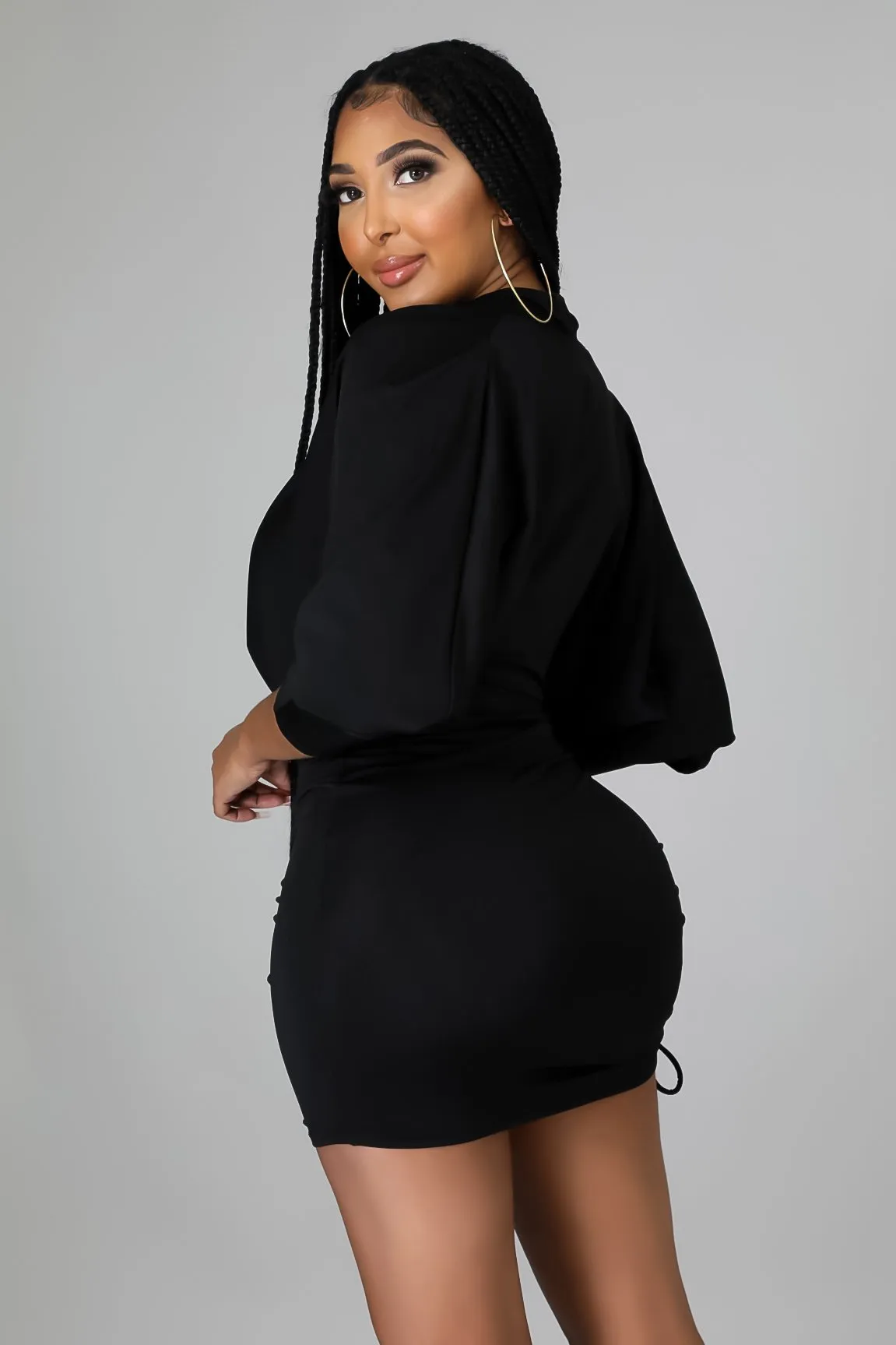 MIDNIGHT DRESS | BLK