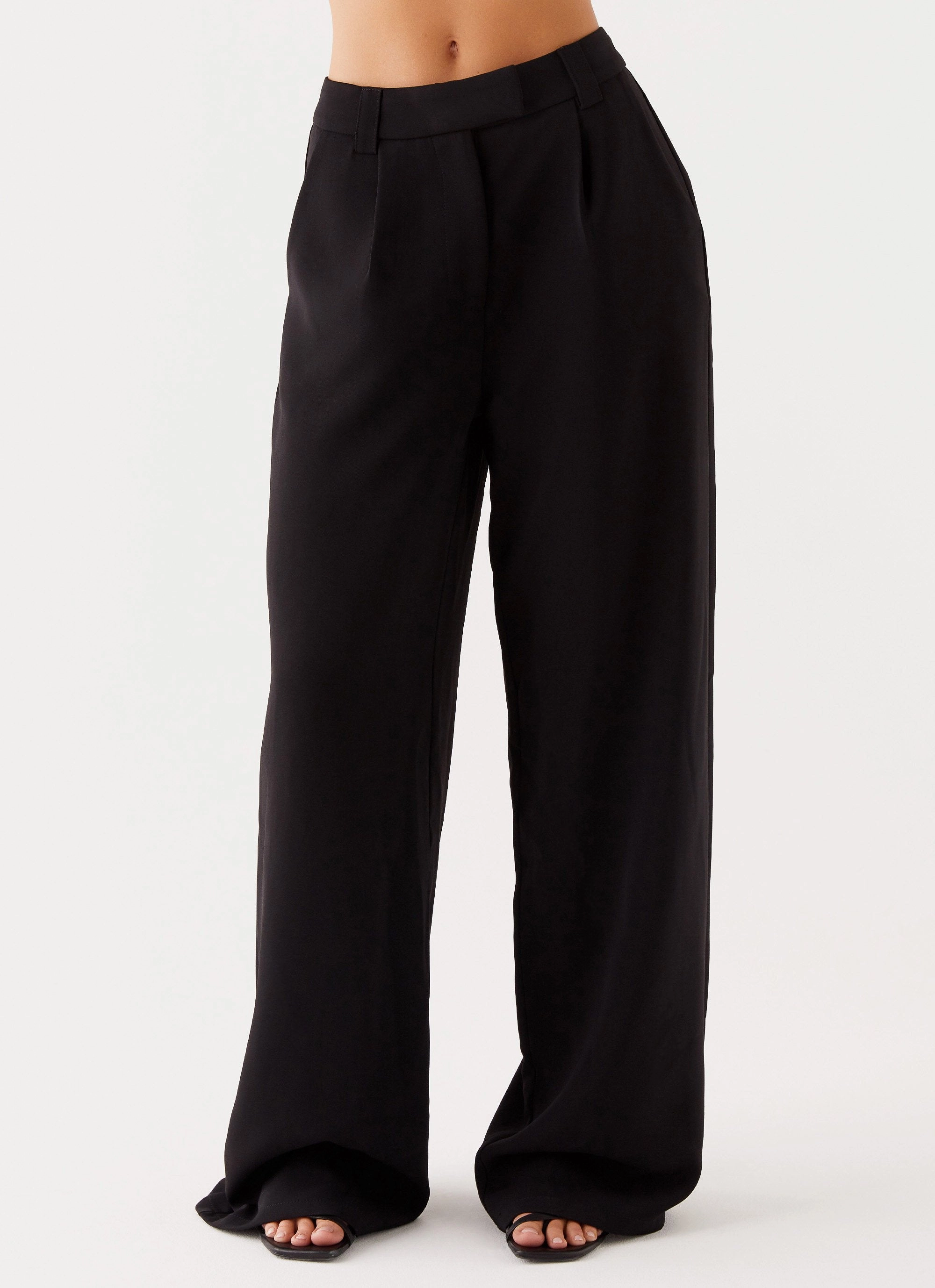 Midnight City Suit Pants - Black Compact Fit
