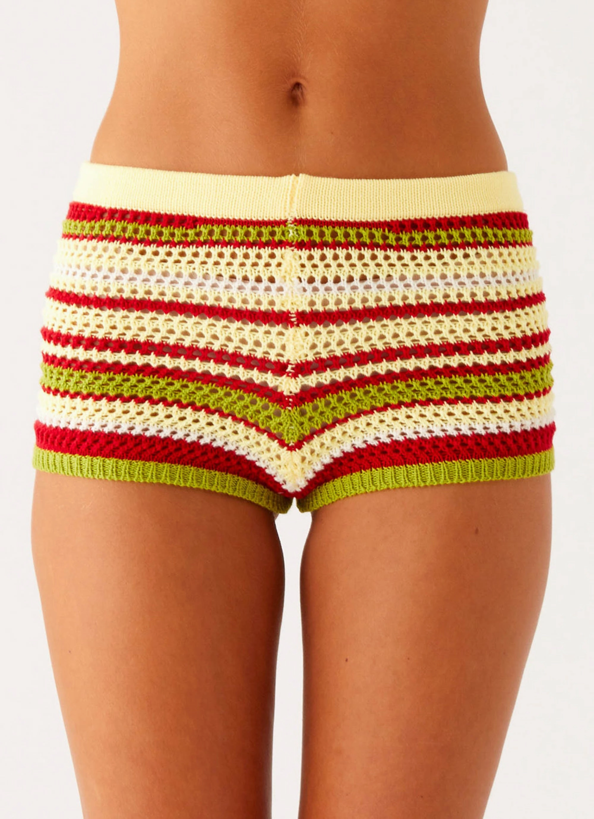 Miffy Mini Shorts - Yellow Multi Light Design