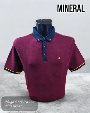 MINERAL 'KRAKEN' Polo T-Shirt - 3 Colour Options