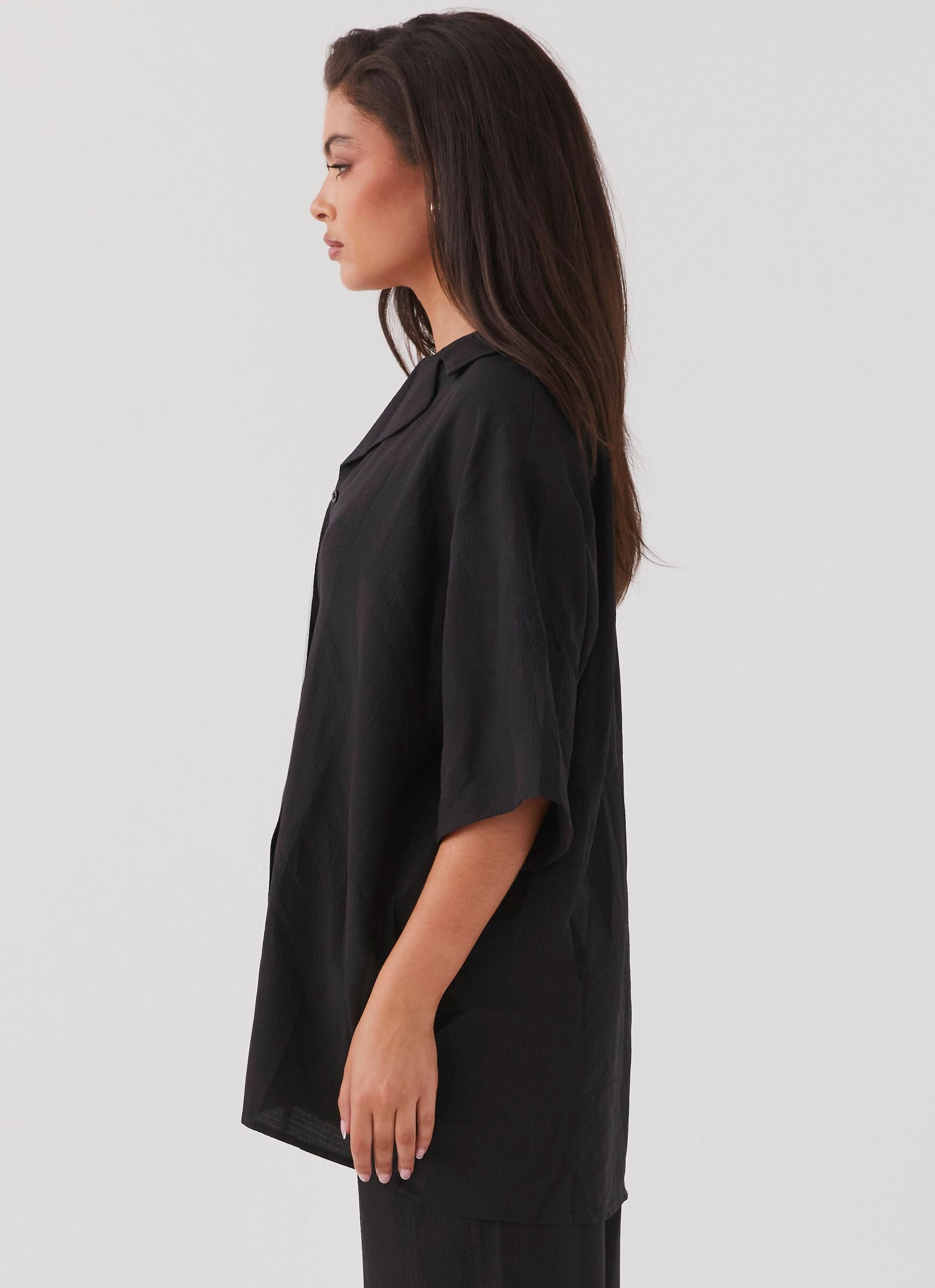 Reflective Safety Accents Light Day Jacket The Good Days Shirt - Black