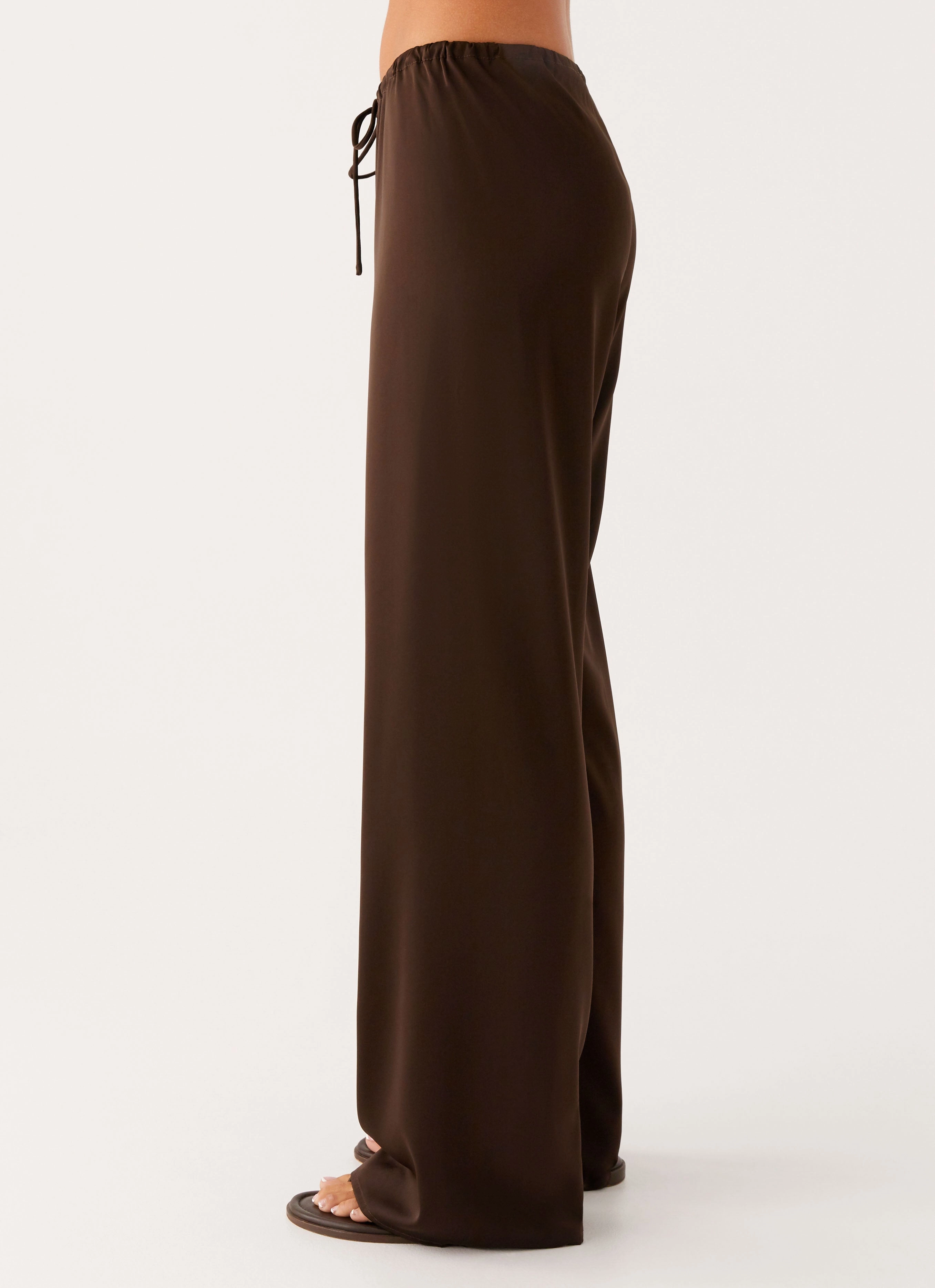 Deacon Low Rise Pants - Chocolate Flex Wear