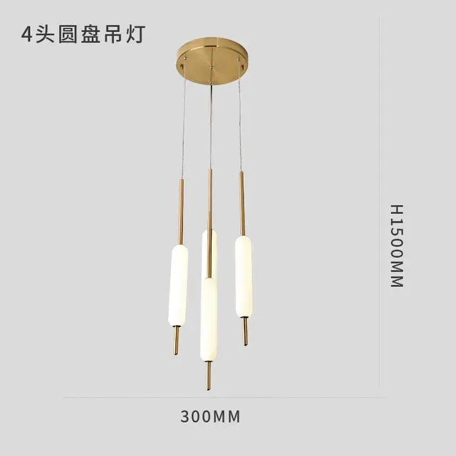 Minimalist decor pendant lights Nordic Home Bedroom Bedside Decoration Brass For Living room Modern Led pendant light Fixtures