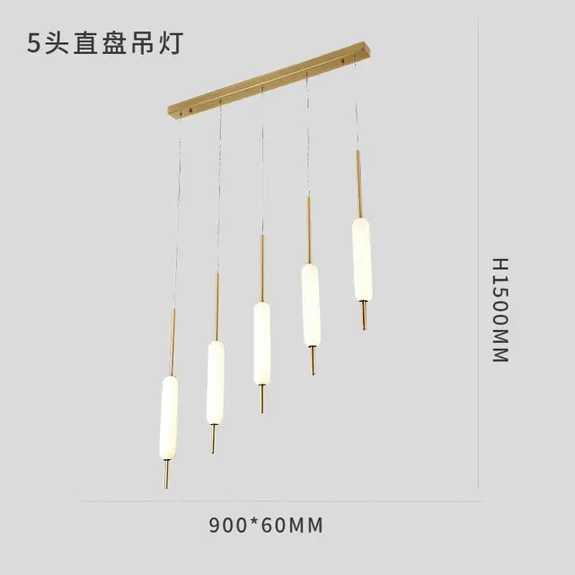 Minimalist decor pendant lights Nordic Home Bedroom Bedside Decoration Brass For Living room Modern Led pendant light Fixtures