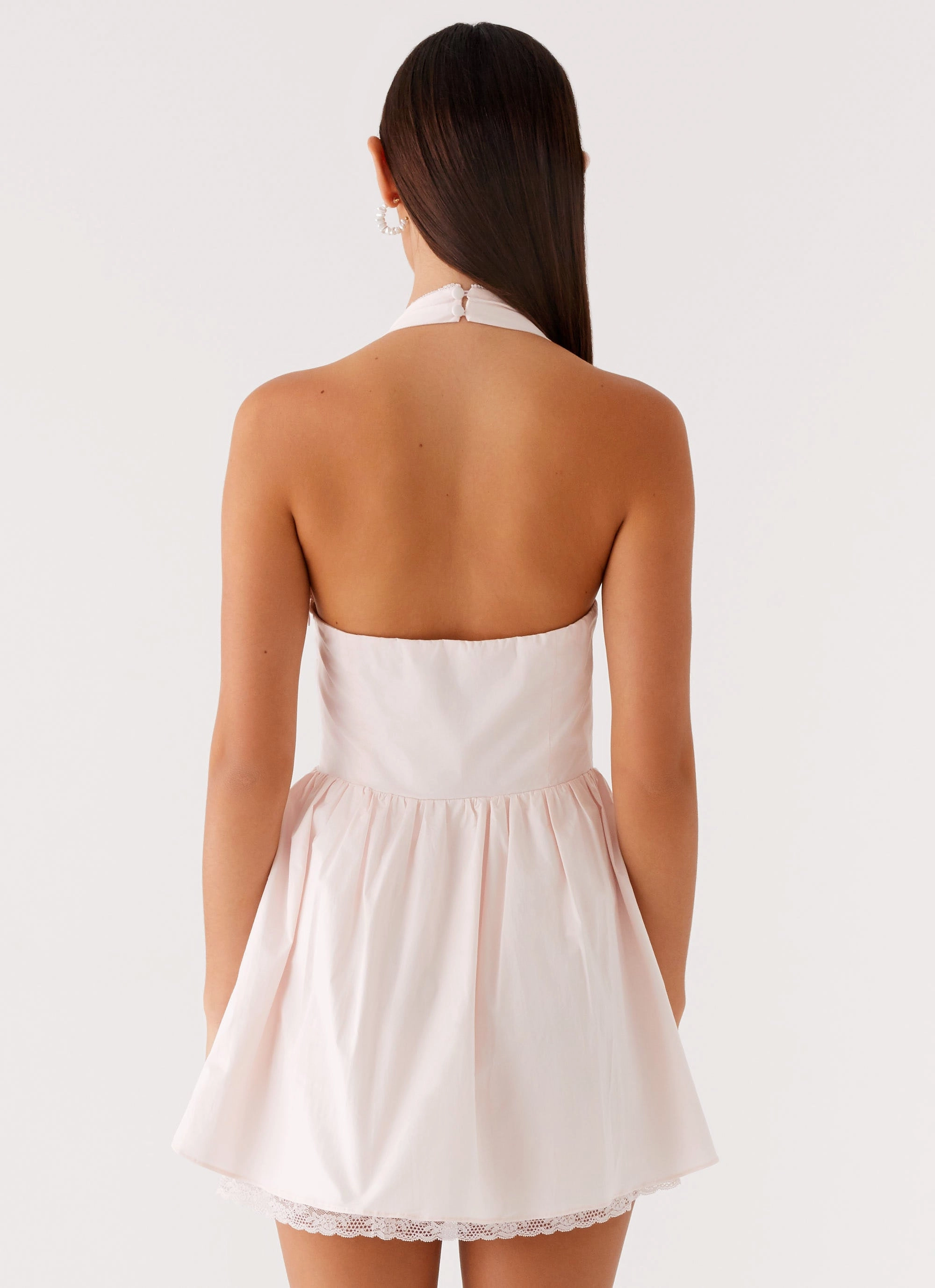 Moira Mini Dress - Pink Smart Edge