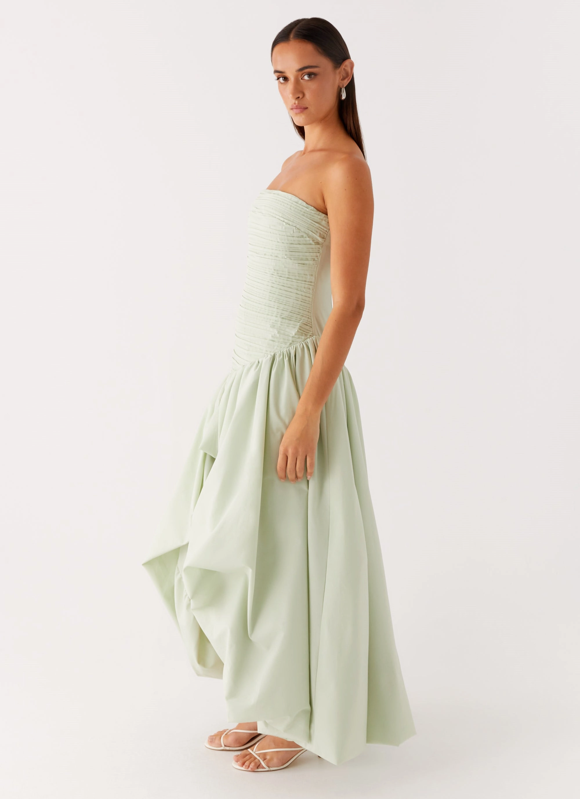 Work Fitwear Misa Bubble Maxi Dress - Mint