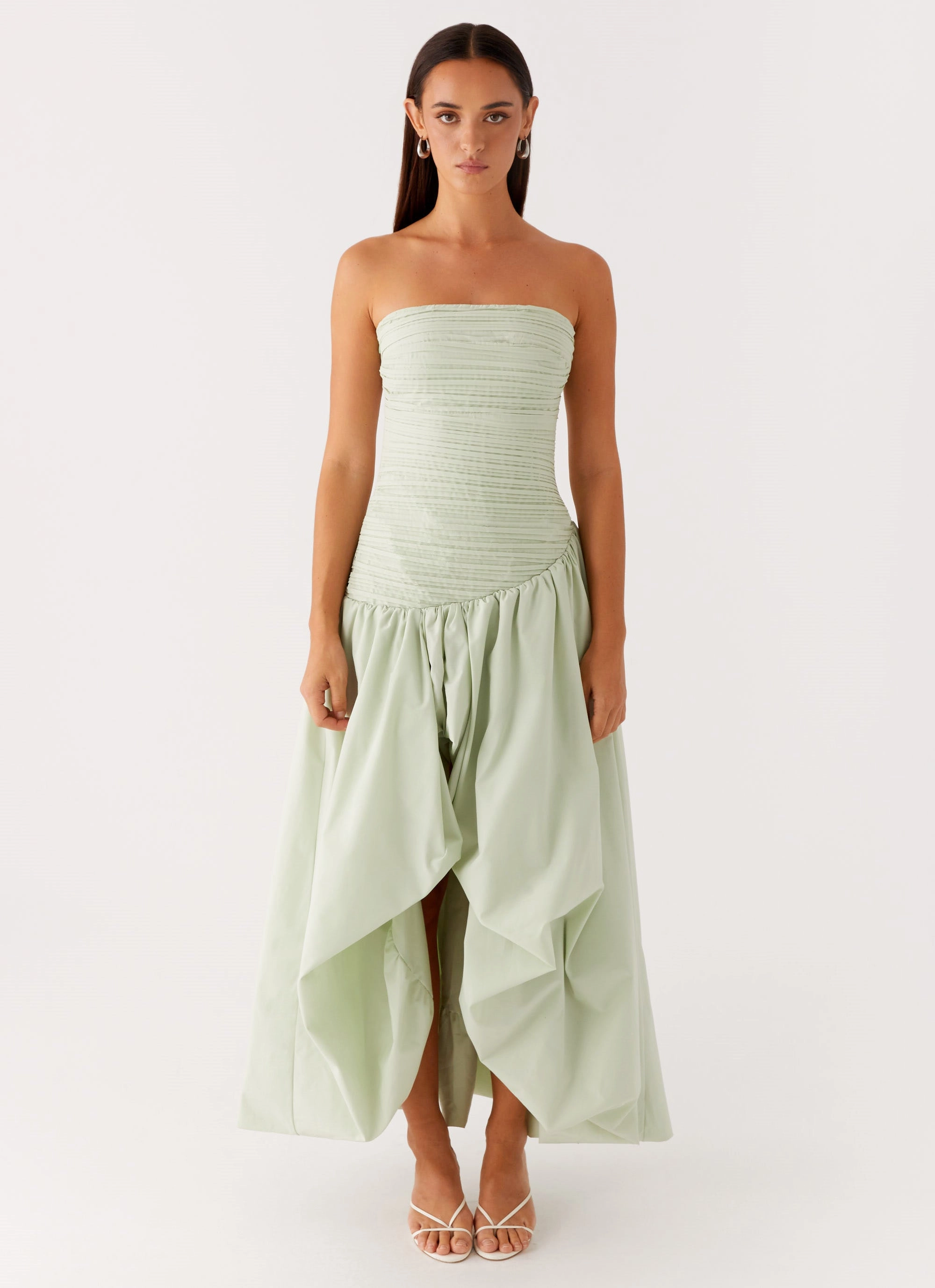 Misa Bubble Maxi Dress - Mint UVProtectiveLayer Timeless Trend